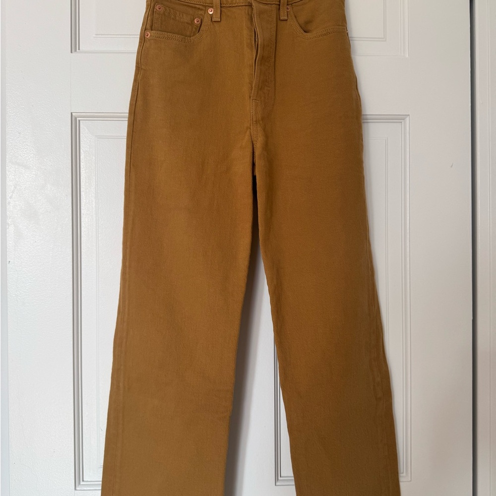 Levi's Tan Denim Jeans